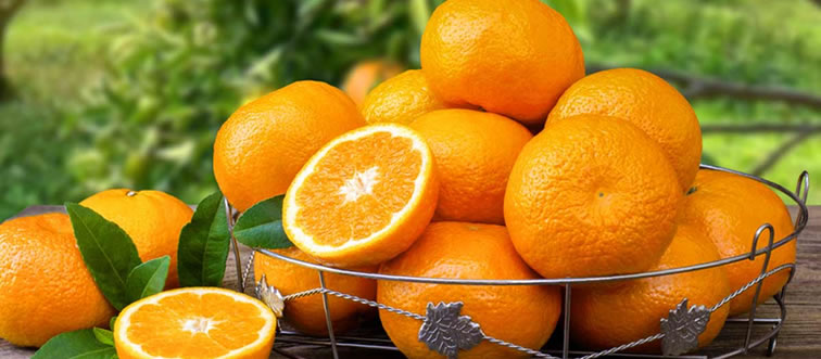 Which lovely vitamin do we most often find in juicy oranges?