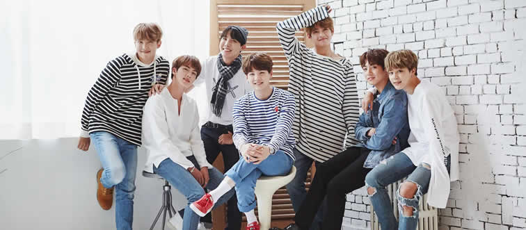 Who is the adorable youngest member, or "maknae," of the BTS family?
