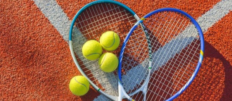 Can you name the lovely sport that features a fuzzy yellow ball, a shiny racket, and a net across the court?