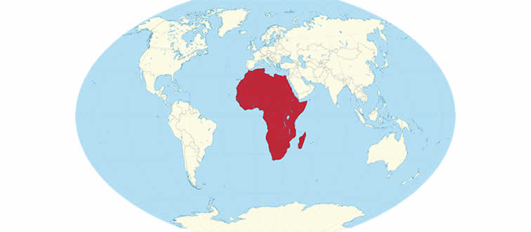Can you spot which lovely continent is highlighted right here?