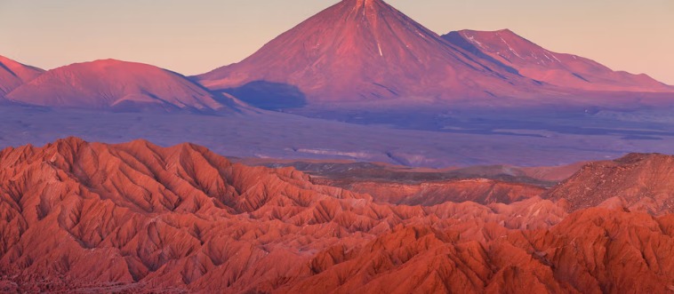 Could you tell us what the lovely Atacama Desert is most famous for?