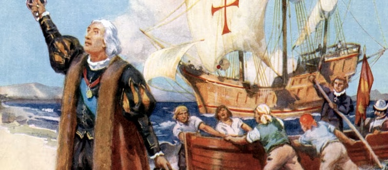 Can you guess who reached America's shores in 1492?