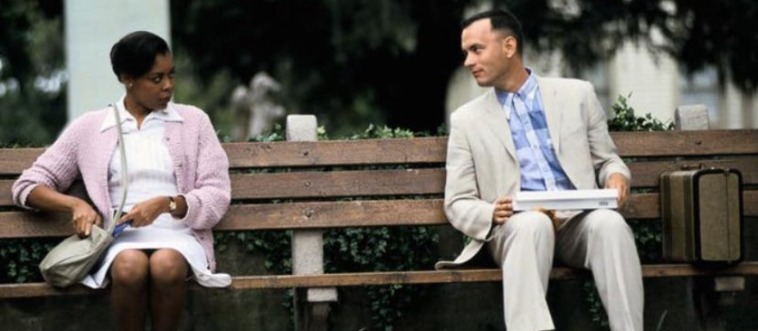 Can you recall which 1994 movie tells us that "life is like a box of chocolates"?