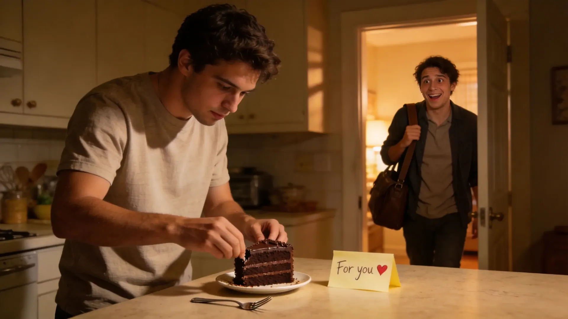 Which love language is best represented by: 'I saved the last slice of your favorite cake because I knew you had a long day'?